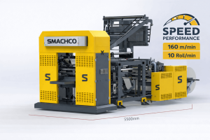 Automatic Roll Garbage Bag Making Machine – SMC-R900 Pro